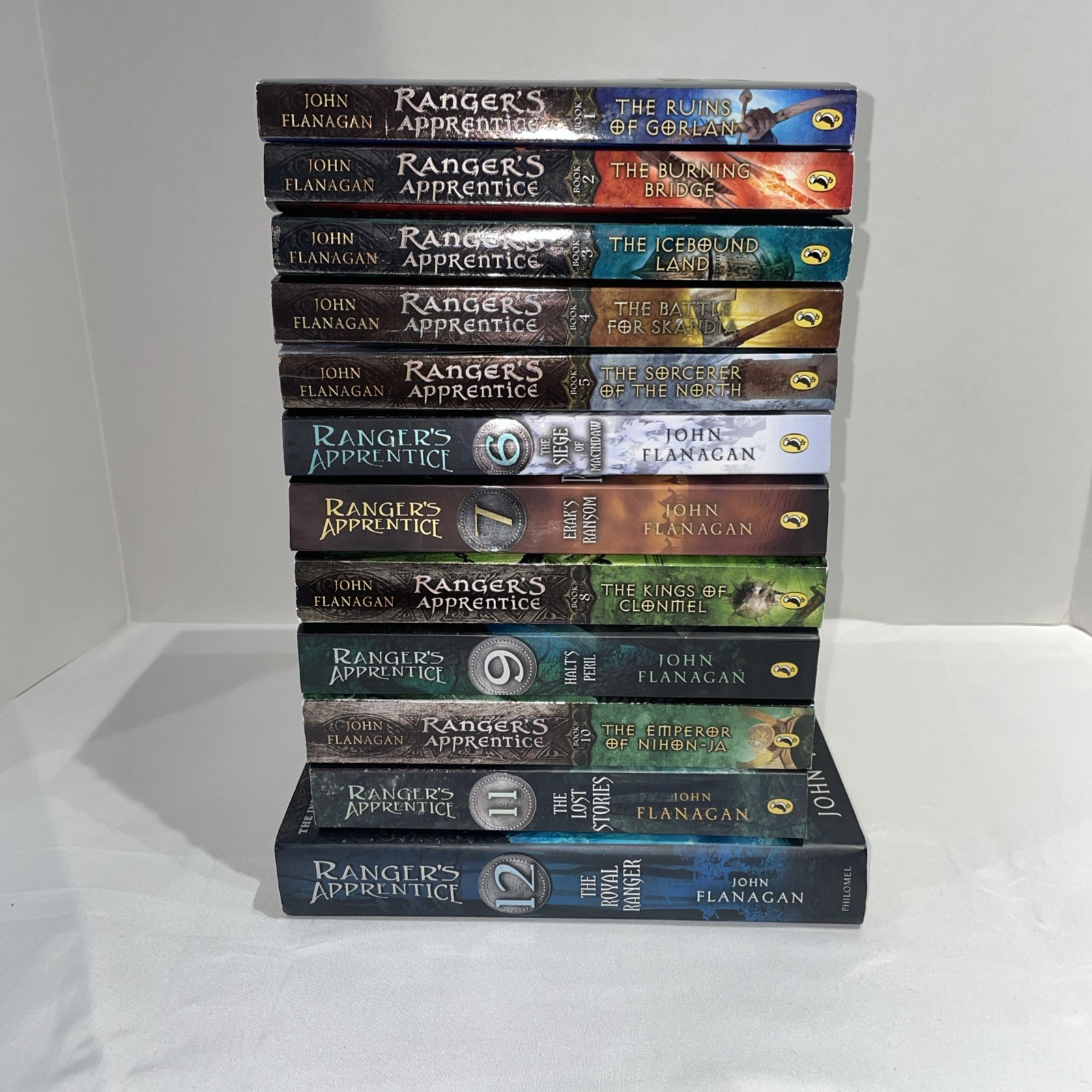 Ranger’s Apprentice Books 1-12 Set John Flanagan Paperback Hardcover YA Fantasy