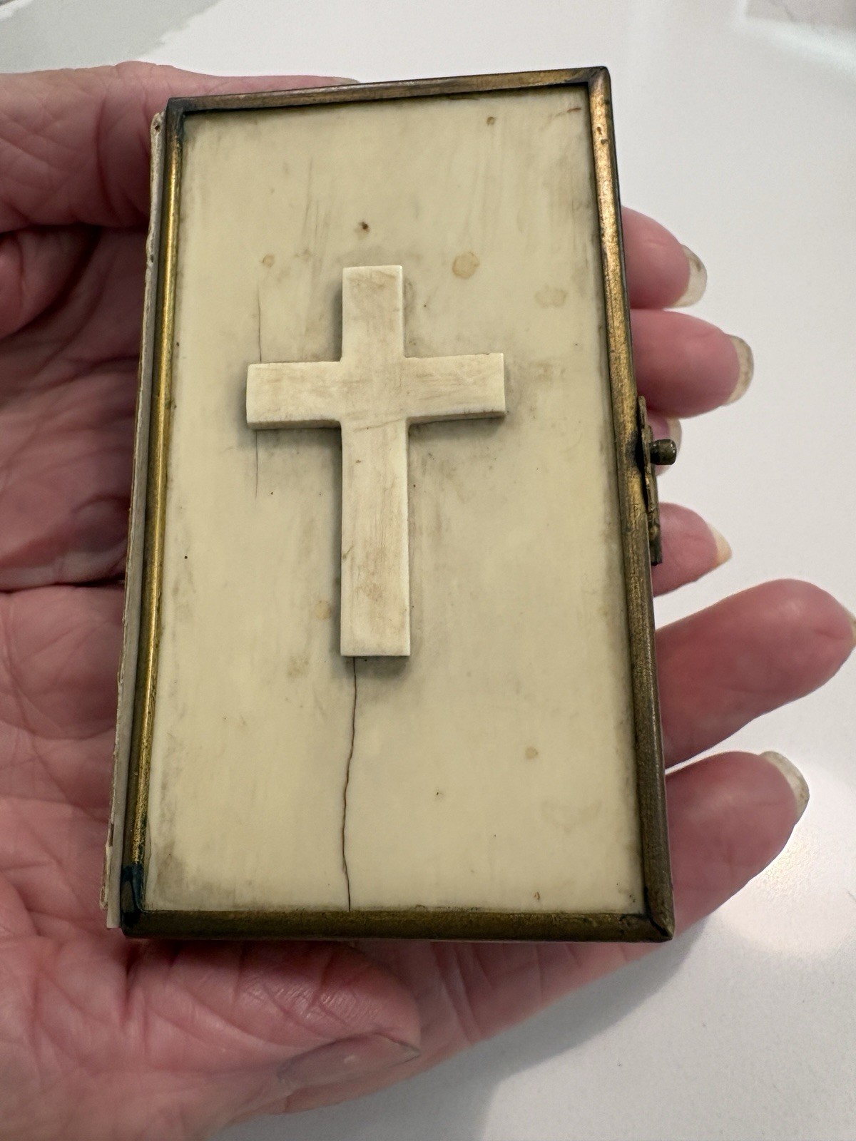 Duffield Ashmead Book of Common Prayer 1867 Leather Miniature Illustrated