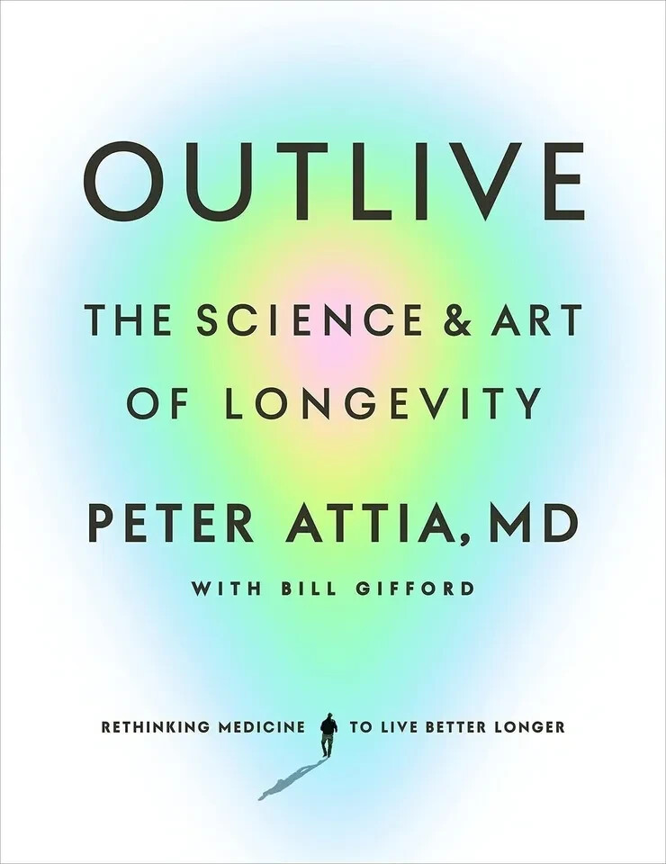 Outlive : The Science and Art of Longevity by Peter Attia, Paperback 📝