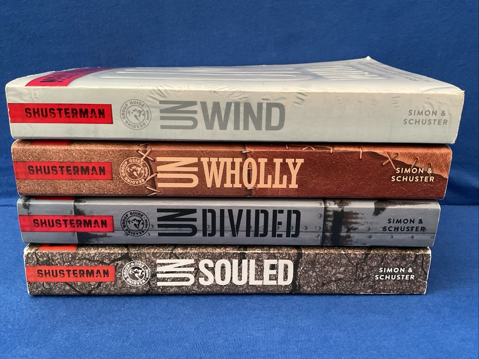 Lot of 4 – Neal Shusterman Unwind Dystology Books 1-4 PB