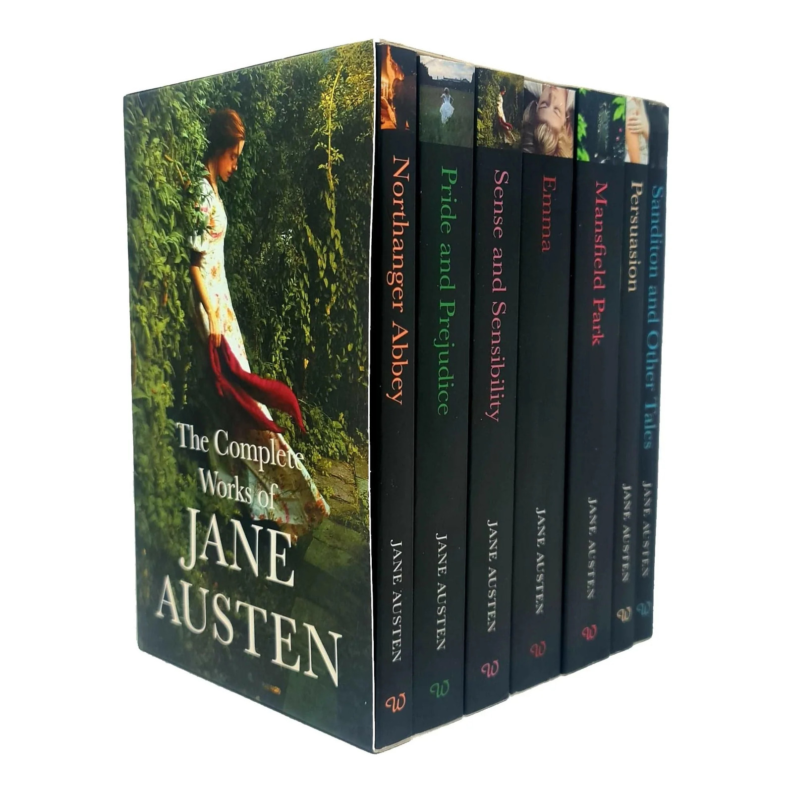 The Complete Works of Jane Austen 7 Books Collection Box Set (Sandition and Othe