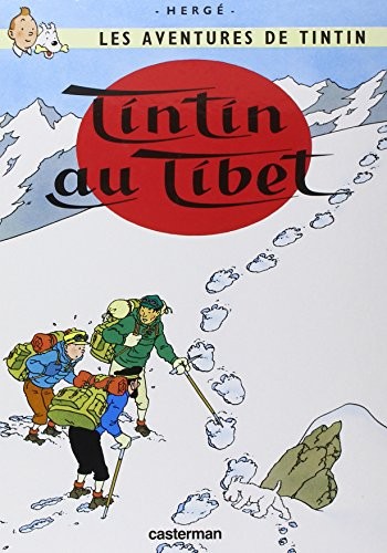 TINTIN AU TIBET (ADVENTURES OF TINTIN) (FRENCH EDITION) By Herge – Hardcover