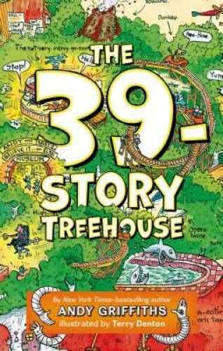The 39-Story Treehouse (The Treehouse Books) – Hardcover – GOOD