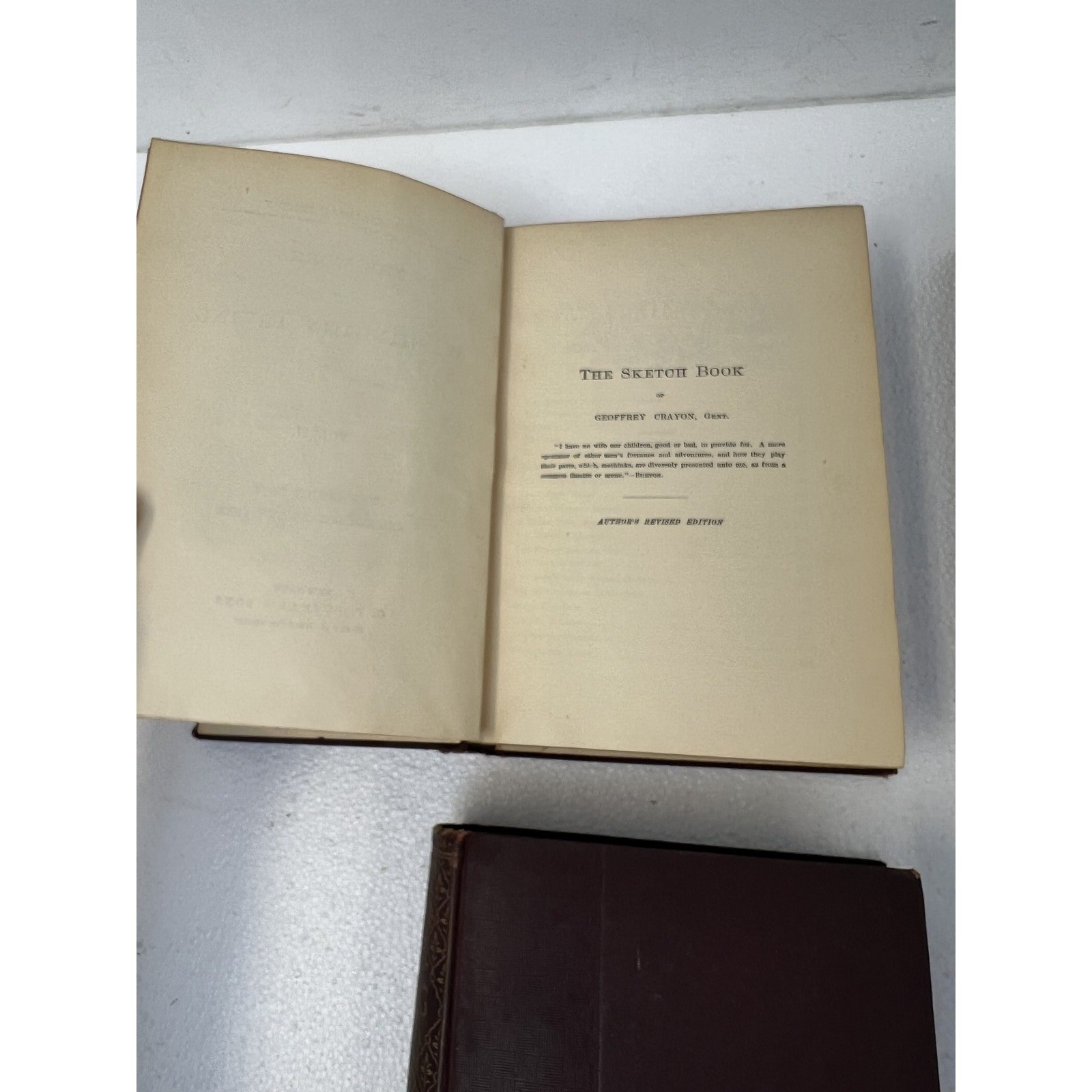 Washington Irving The Works Kinderhook Edition 1883 G.P. Putnam’s Sons 4 Vol Set
