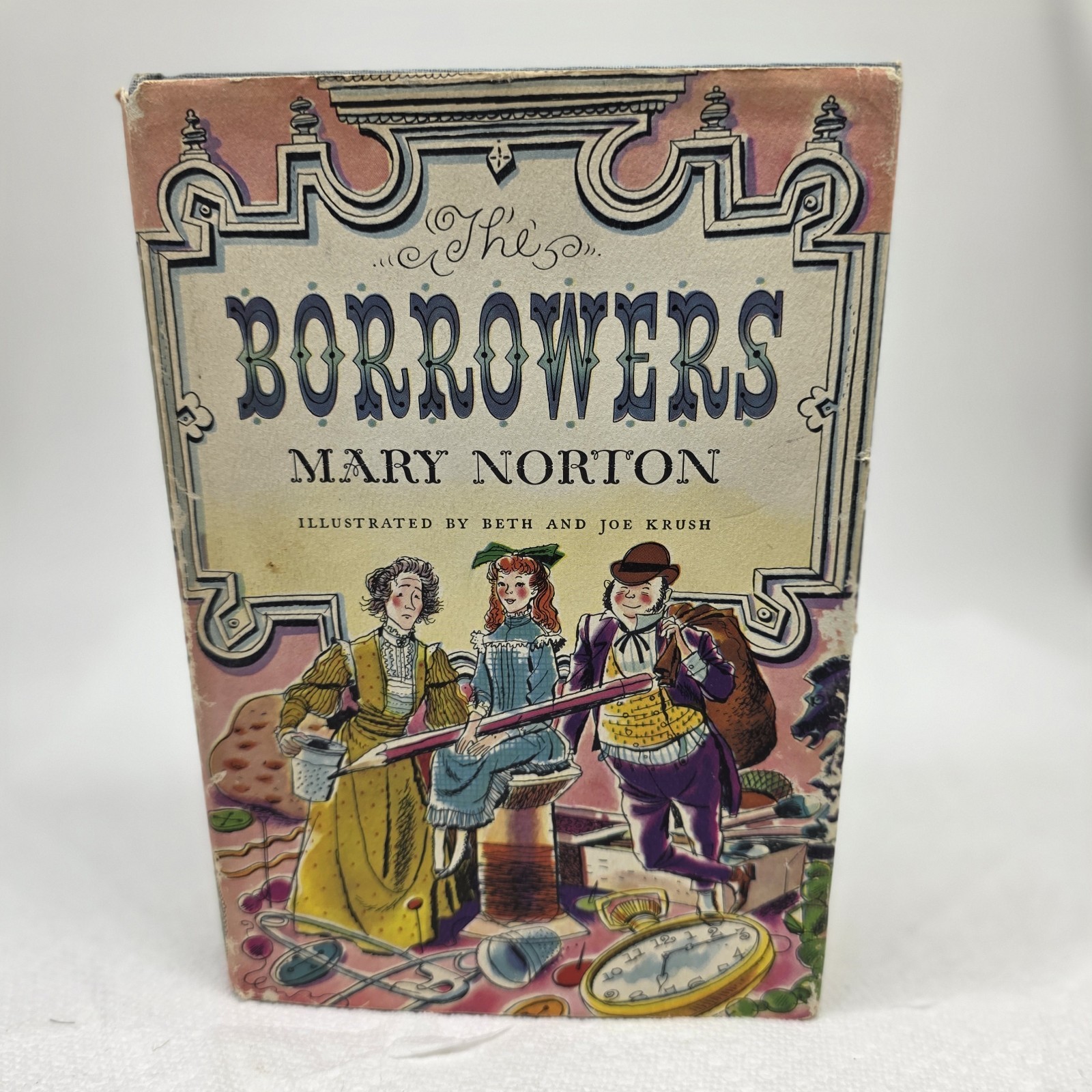 The Borrowers By Mary Norton 1953 Hardcover In Dust Jacket