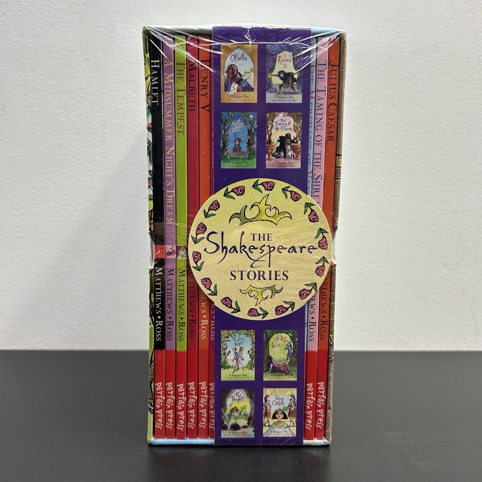 The Shakespeare Stories by Andrew Matthews & Tony Ross 16 Book Box Set New