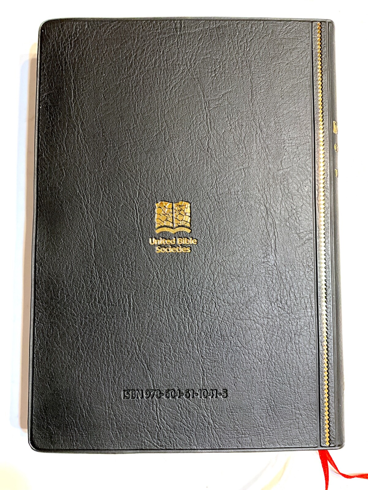 Vietnamese Bible, Vietnamese Old Version 1925 Standard Black and Gold Flex Cover