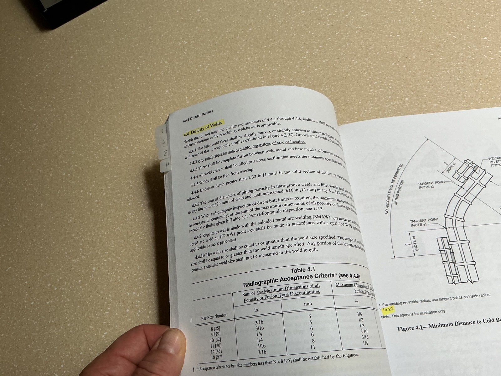 AWS D1.4, 2011, Structural Welding Code Steel Reinforcing Bars