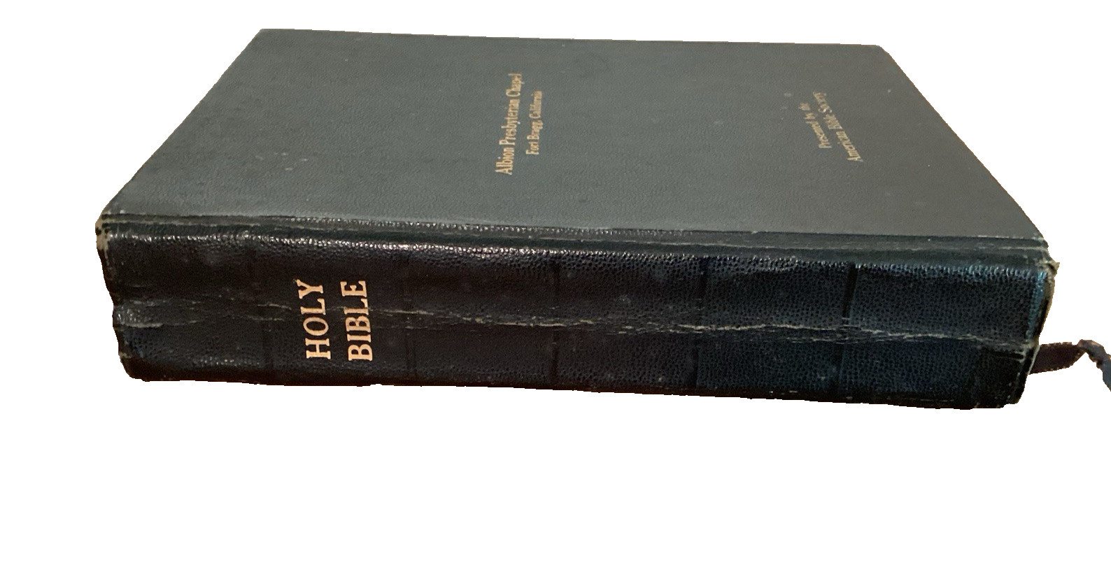 Holy Bible 1955 King James Version American Bible Society Vintage Book