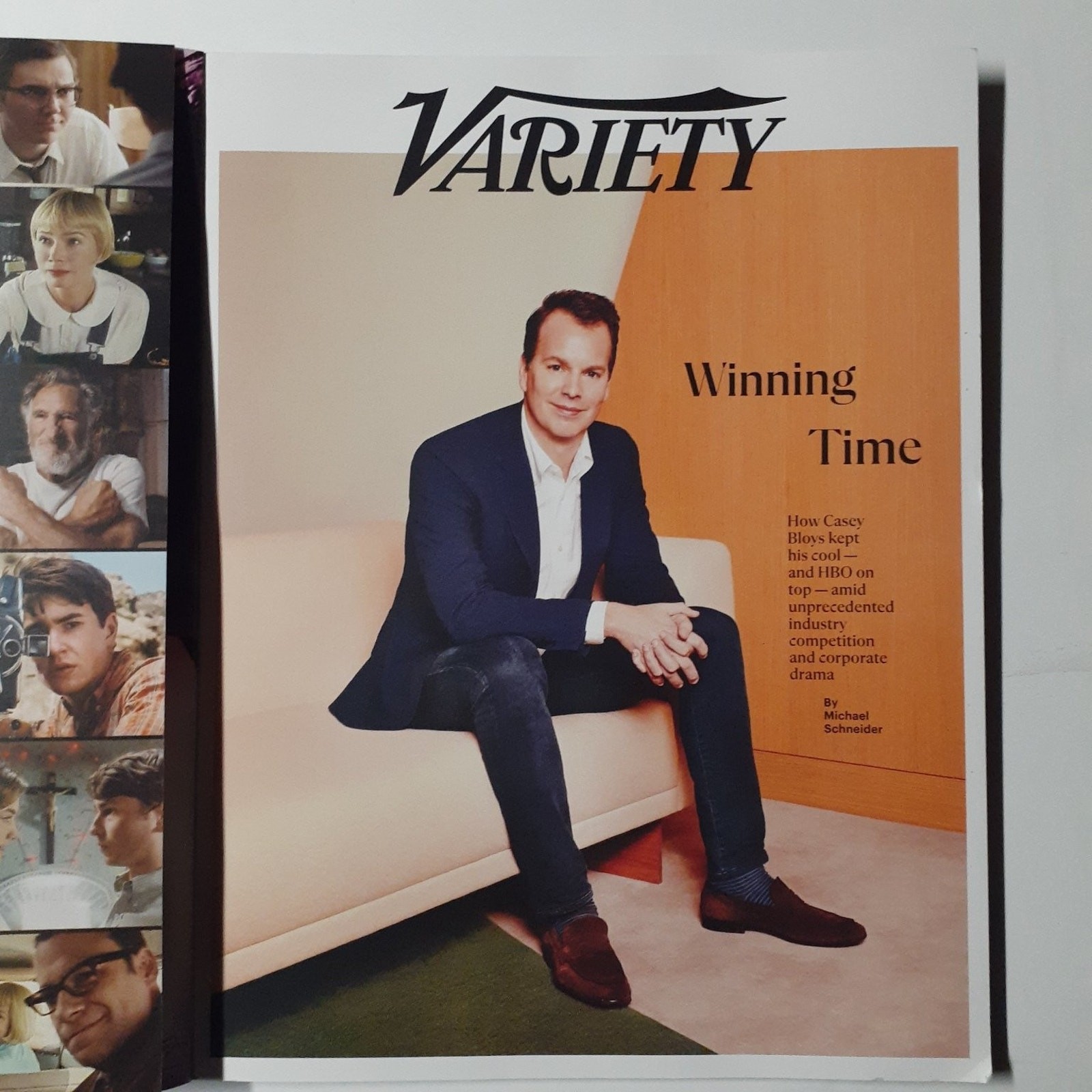 Variety Magazine February 22 2023 HBO Casey Bloys Steven Spielberg