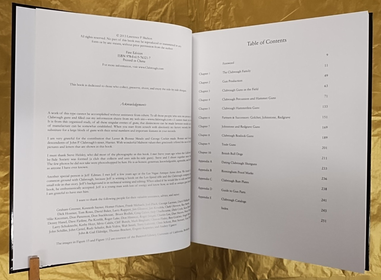 NEW BOOK — J.P. CLABROUGH Birmingham Gunmaker — Lawrence P. Shelton — 2013