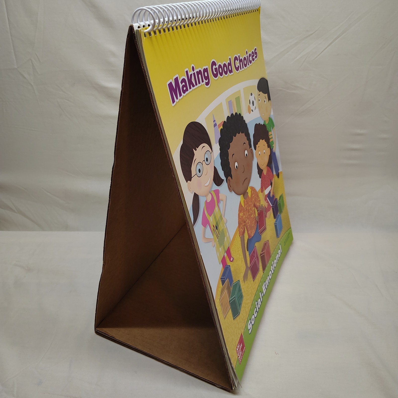 McGraw Hill Making Good Choices Social Emotional Flip Chart + Wheels Wings Book