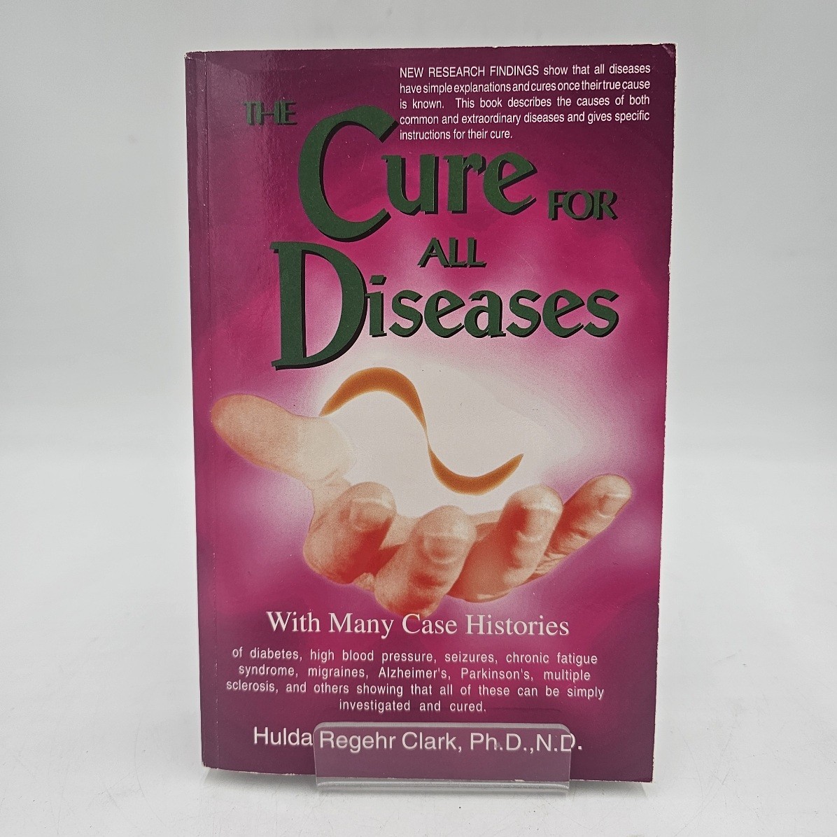 LIKE NEW The Cure for All Diseases by Hulda Regehr Clark | Alternative Medicine
