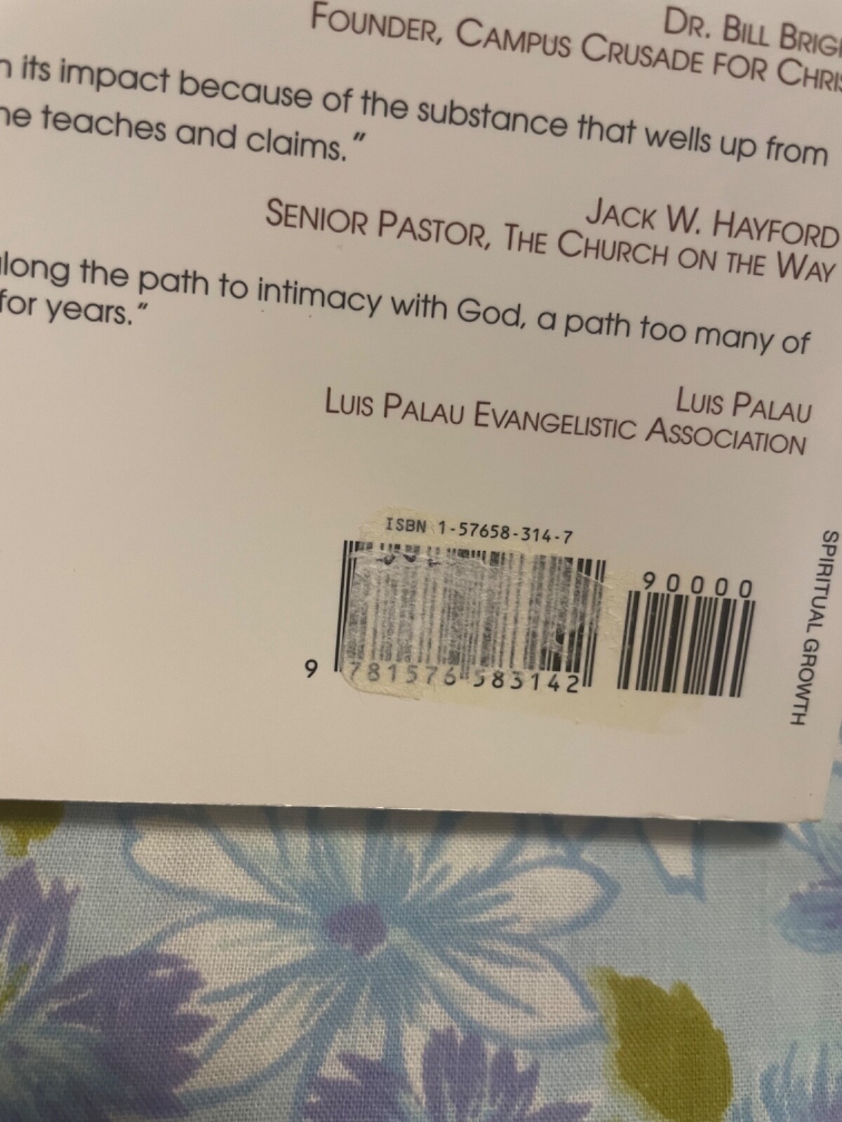 BOOK Finding Friendship with God FLOYD MCCLUNG paperback ywam publishing