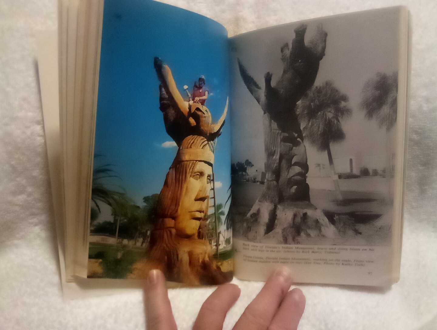 Indian Giver by Peter Wolf Toth Native American Wood Sculptures 1984 PB Signed