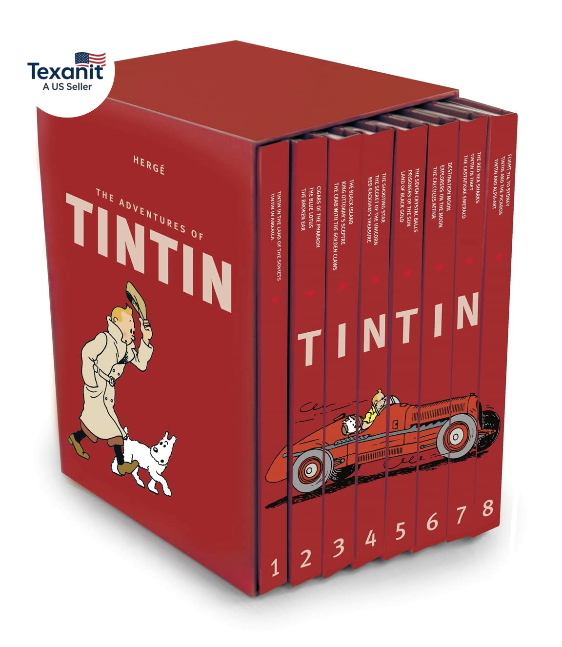 Adventures of Tintin Complete Set (The Adventures of Tintin – Compact Editions)