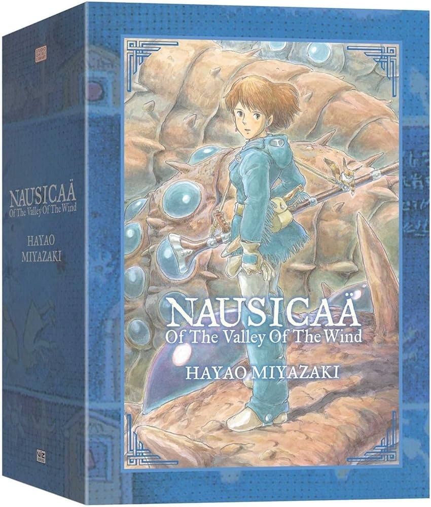 Nausicaa of the Valley of the Wind Box Set by Hayao Miyazaki Hardcover Manga