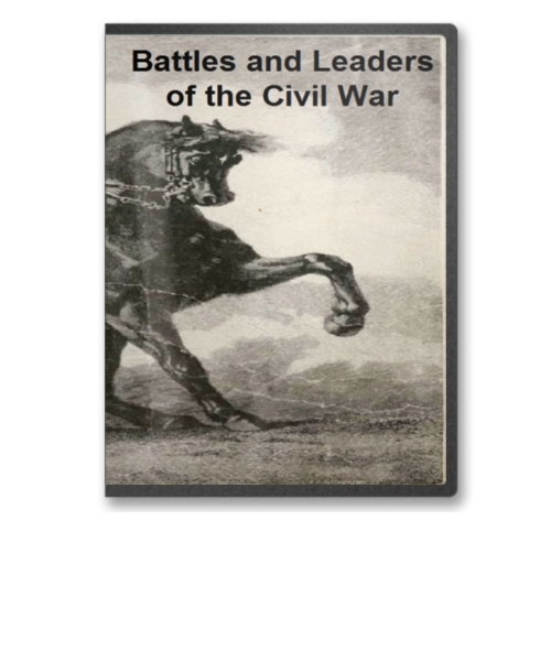Battles and Leaders of the Civil War: 4 VOlumes, 2,800+ Pages on CD – B223