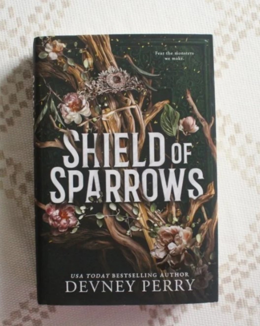 Shield of Sparrows by Devney Perry Hardcover Fantasy Romance Novel New Book