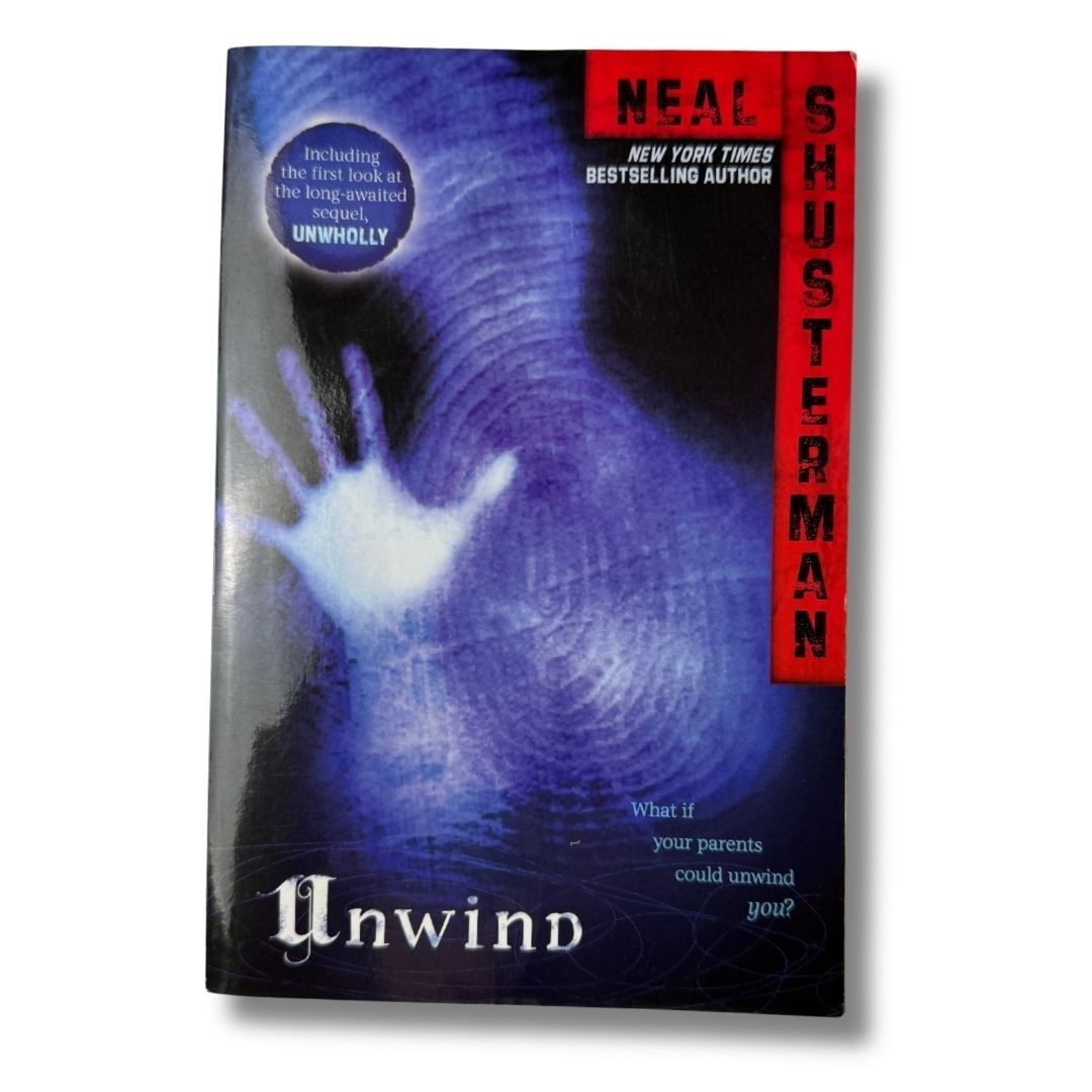 Unwind Neal Shusterman 2009 Paperback YA Dystopian Science Fiction Novel