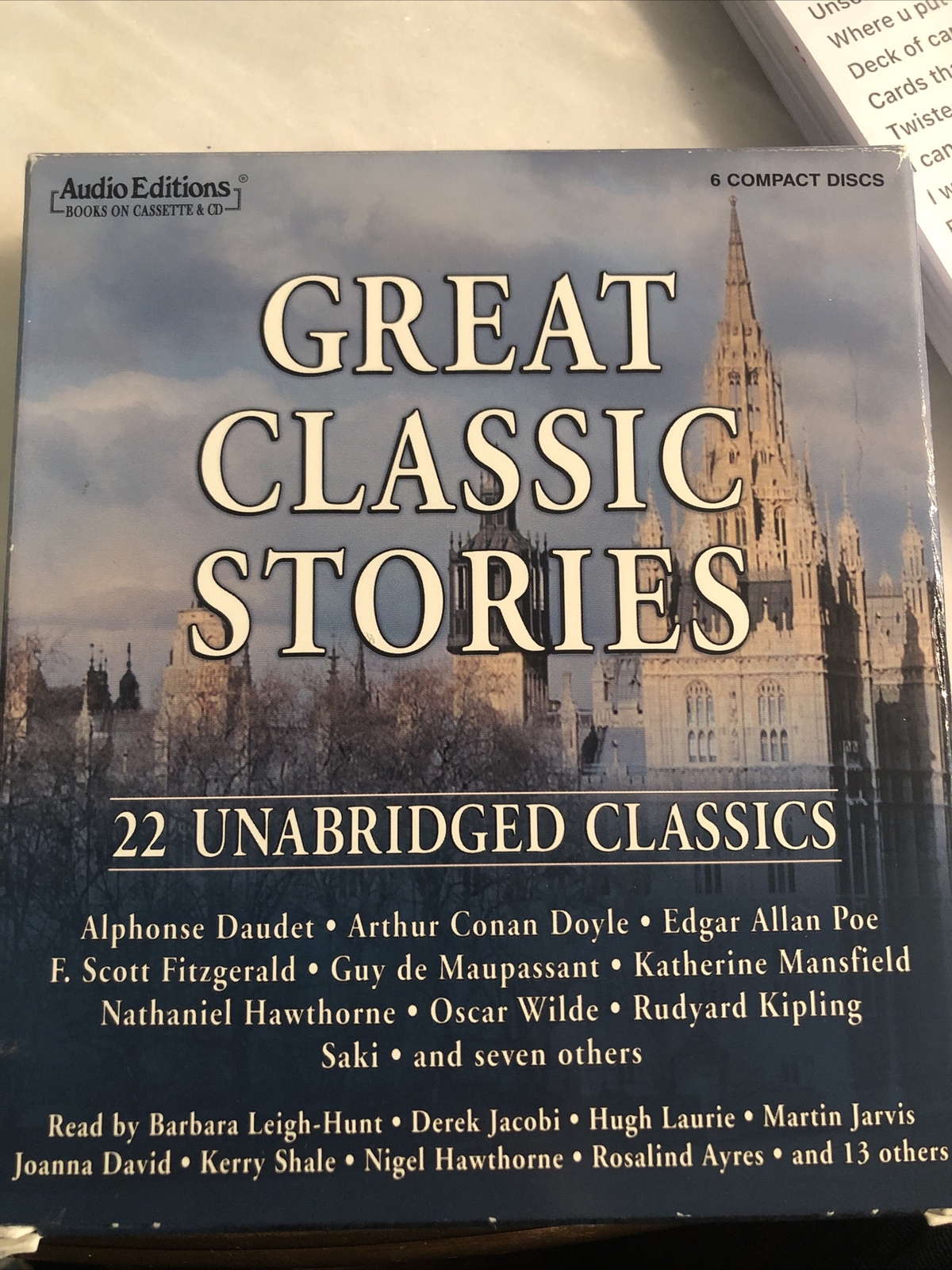 Great Classic Stories : 22 Unabridged Classics by Rosalind Ayres, Derek Jacobi,