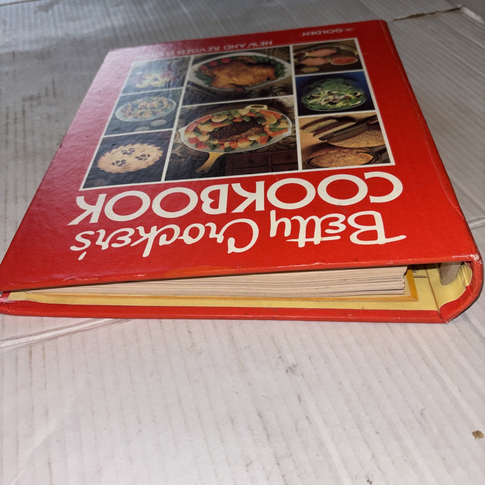 Betty Crocker’s Cookbook New and Revised Edition 1978 5 Ring Binder Golden Press