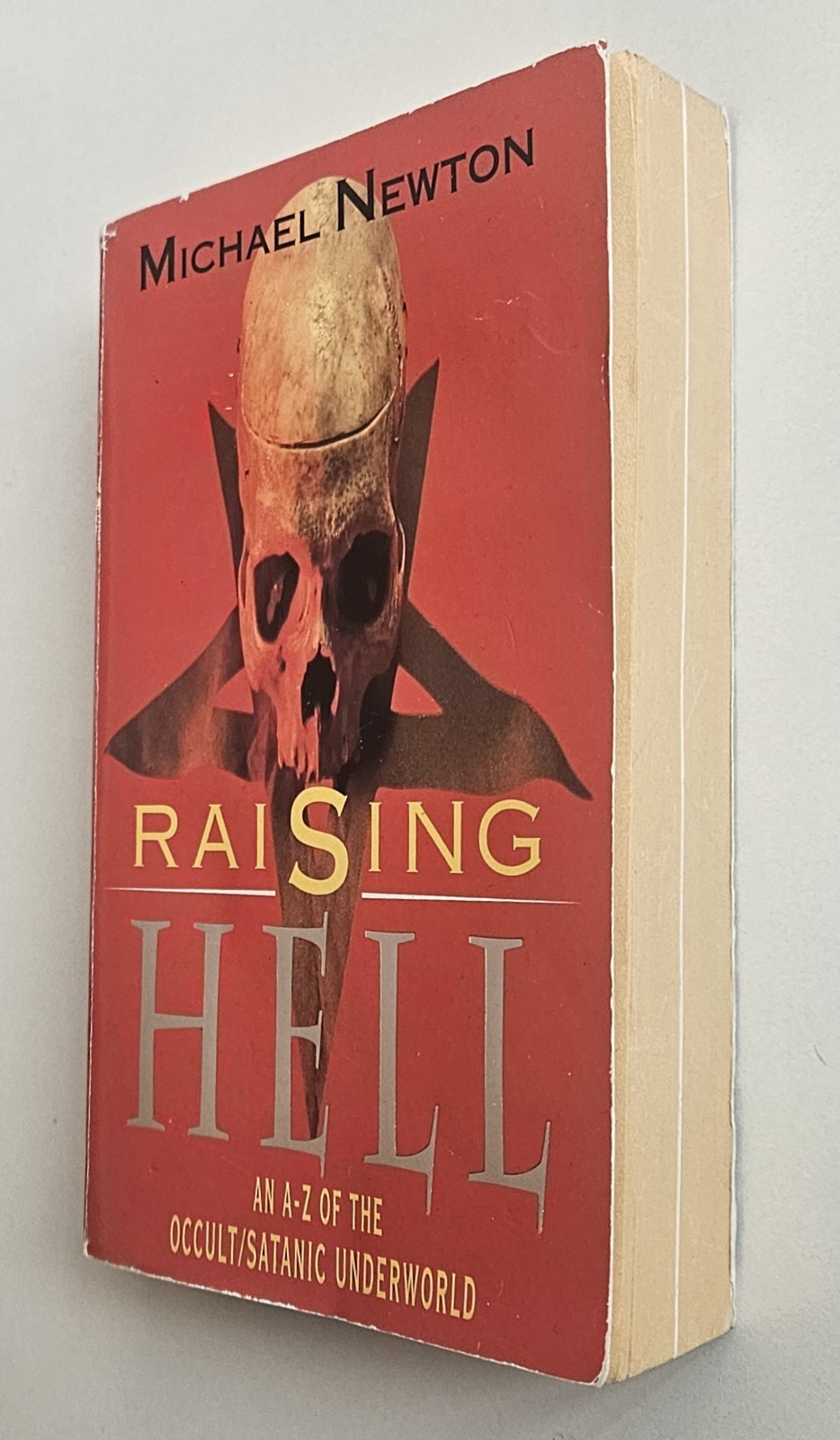 Raising Hell Encyclopedia of Devil Worship Satanic Crime Newton UK Ed PB 1994
