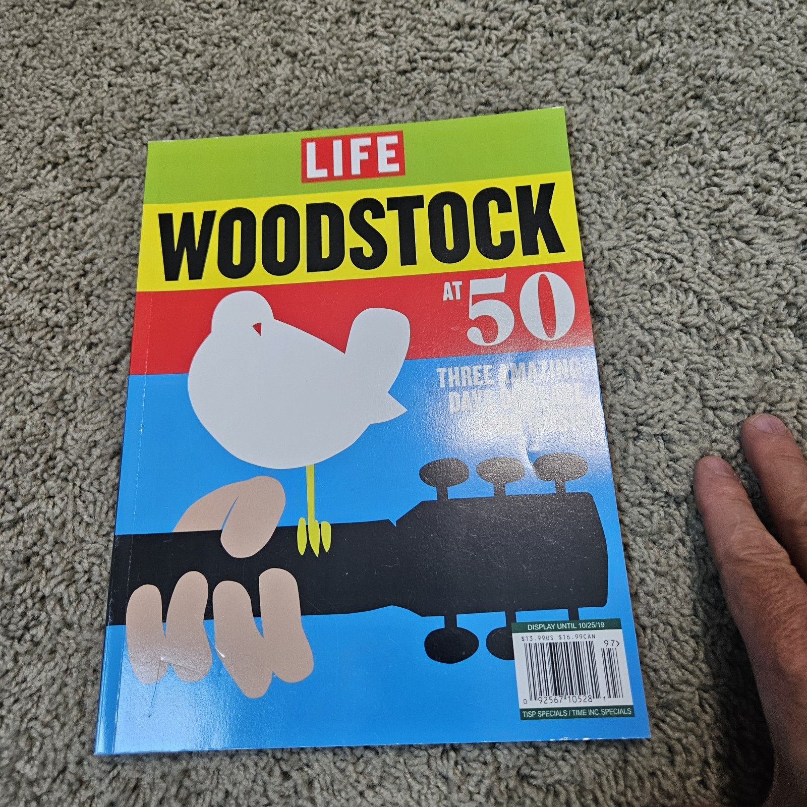 Life Magazine Woodstock at 50 2019 Special Publication 1960’s Rock and Roll