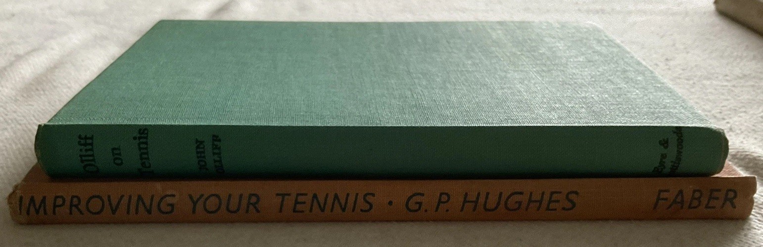 2x Collectable Vintage H/B “Tennis” Themed H/B Books From 1940s