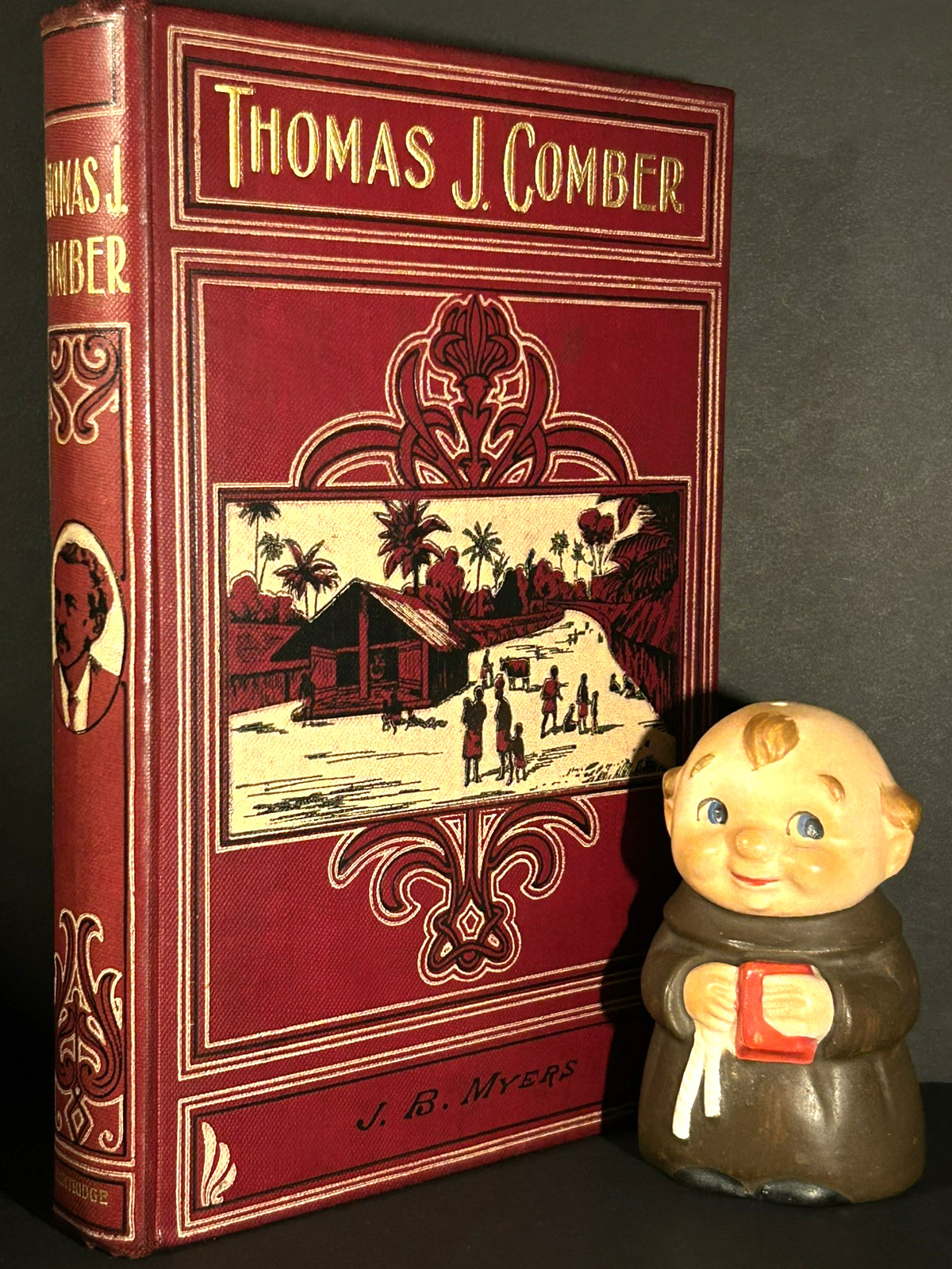 Antique Christian Biography THOMAS J. COMBER-CONGO MISSIONARY Fine Binding 1888