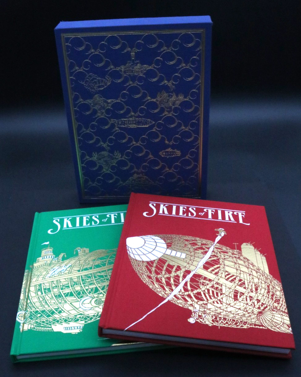 Skies of Fire: Collected Edition 1 2 Box Set Vincenzo Ferriero Cloth Bound HC KS