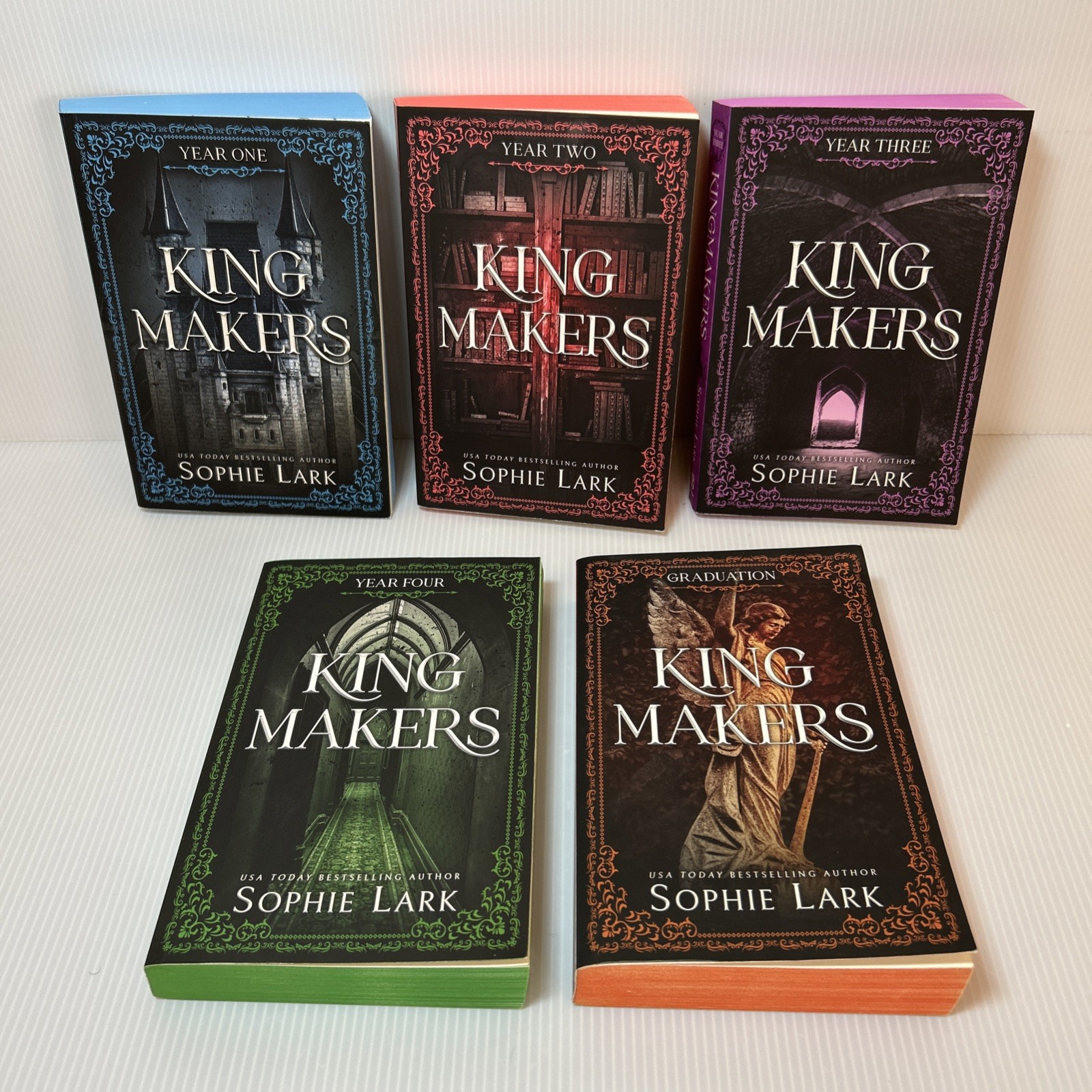 Complete KINGMAKERS Book Series by Sophie Lark ~ 5 PB Set, Mafia Romance, Erotic