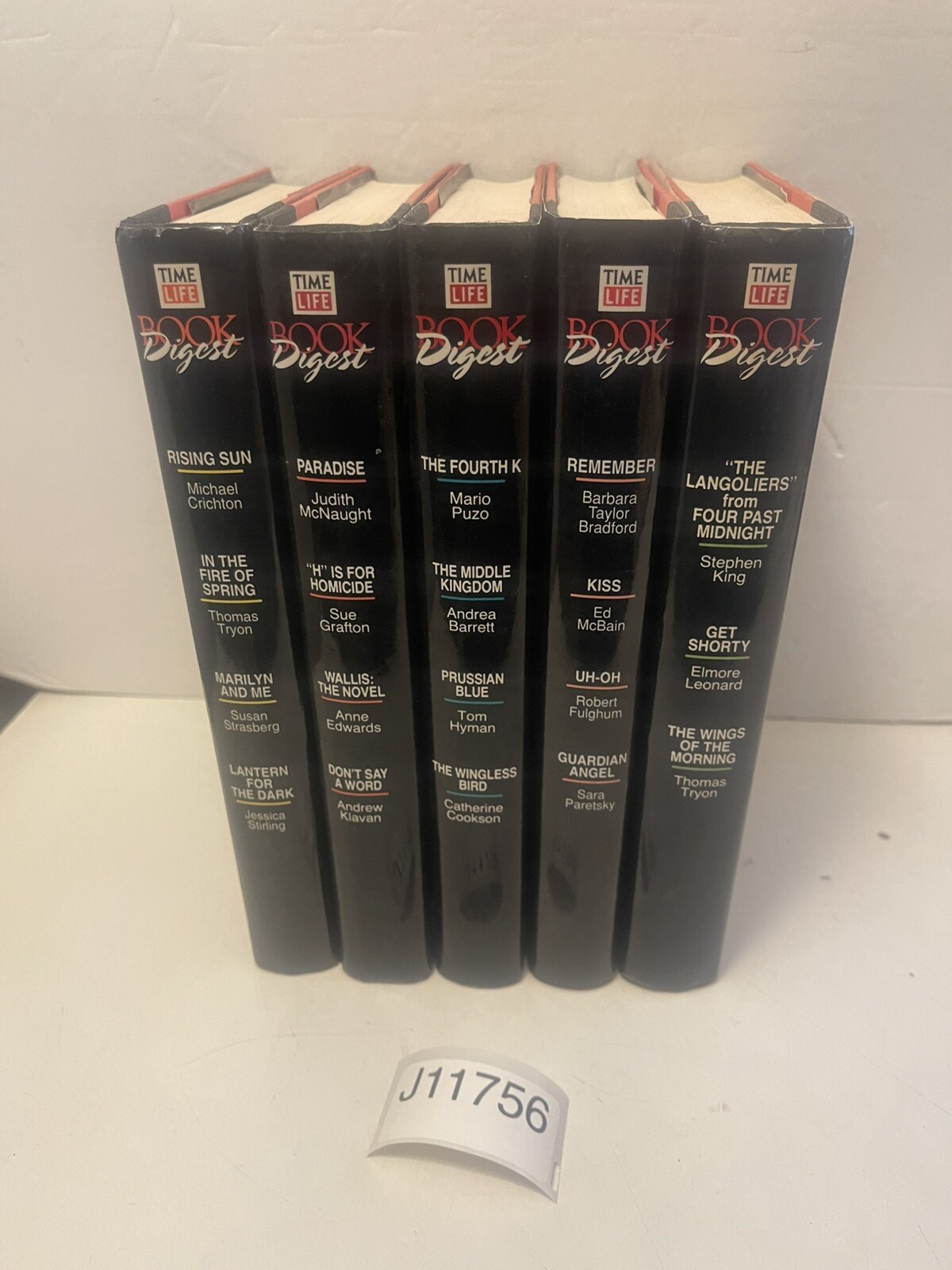 TIME LIFE BOOK DIGEST LOT OF 4 HARDCOVER 4 BEST SELLERS IN ONE BOOK HC/DJ