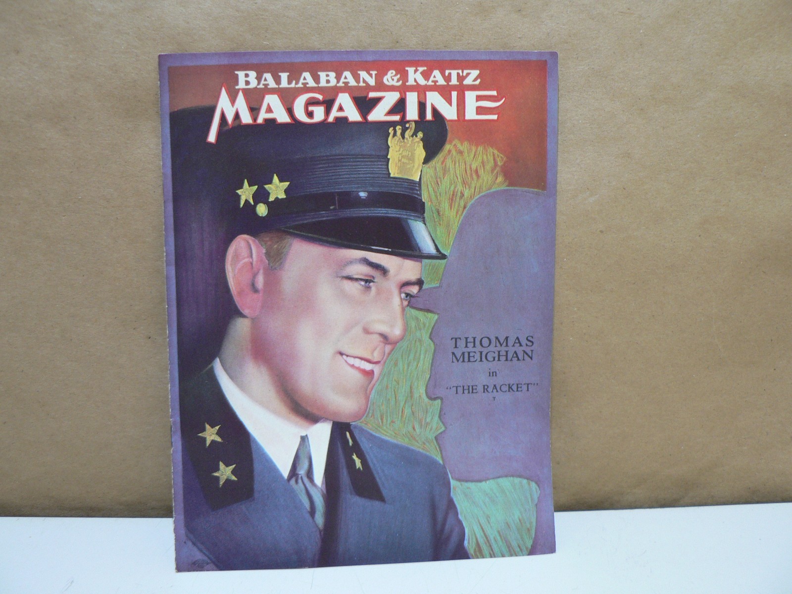 Vintage 1920’s Balaban & Katz Magazine Thomas Meighan Front Cover