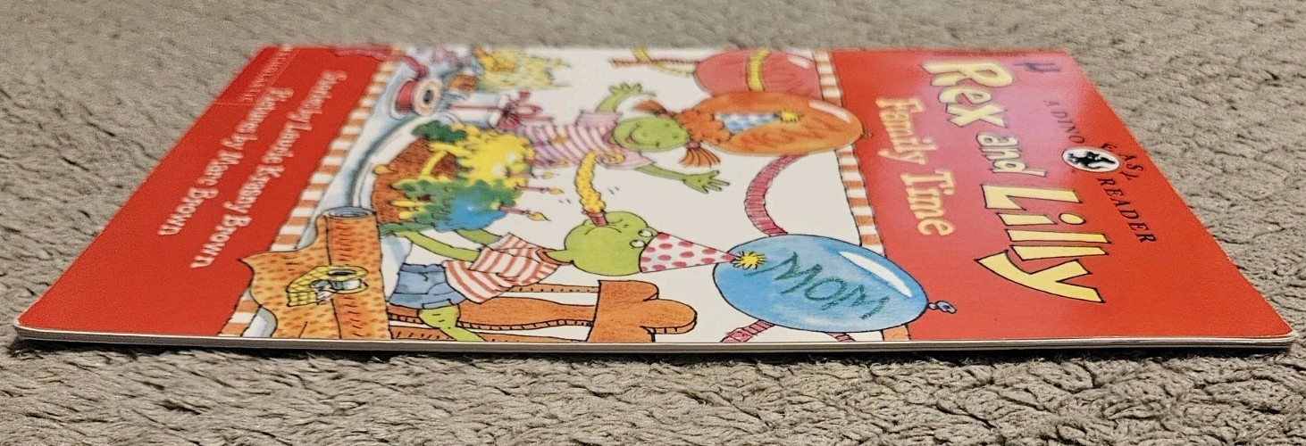 Rex And Lilly Family Time: A Dino Easy Ready By Laurie Krasny Brown