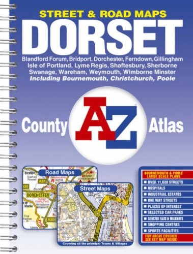 Dorset County Atlas Sheet map, folded Book The Fast Free Shipping
