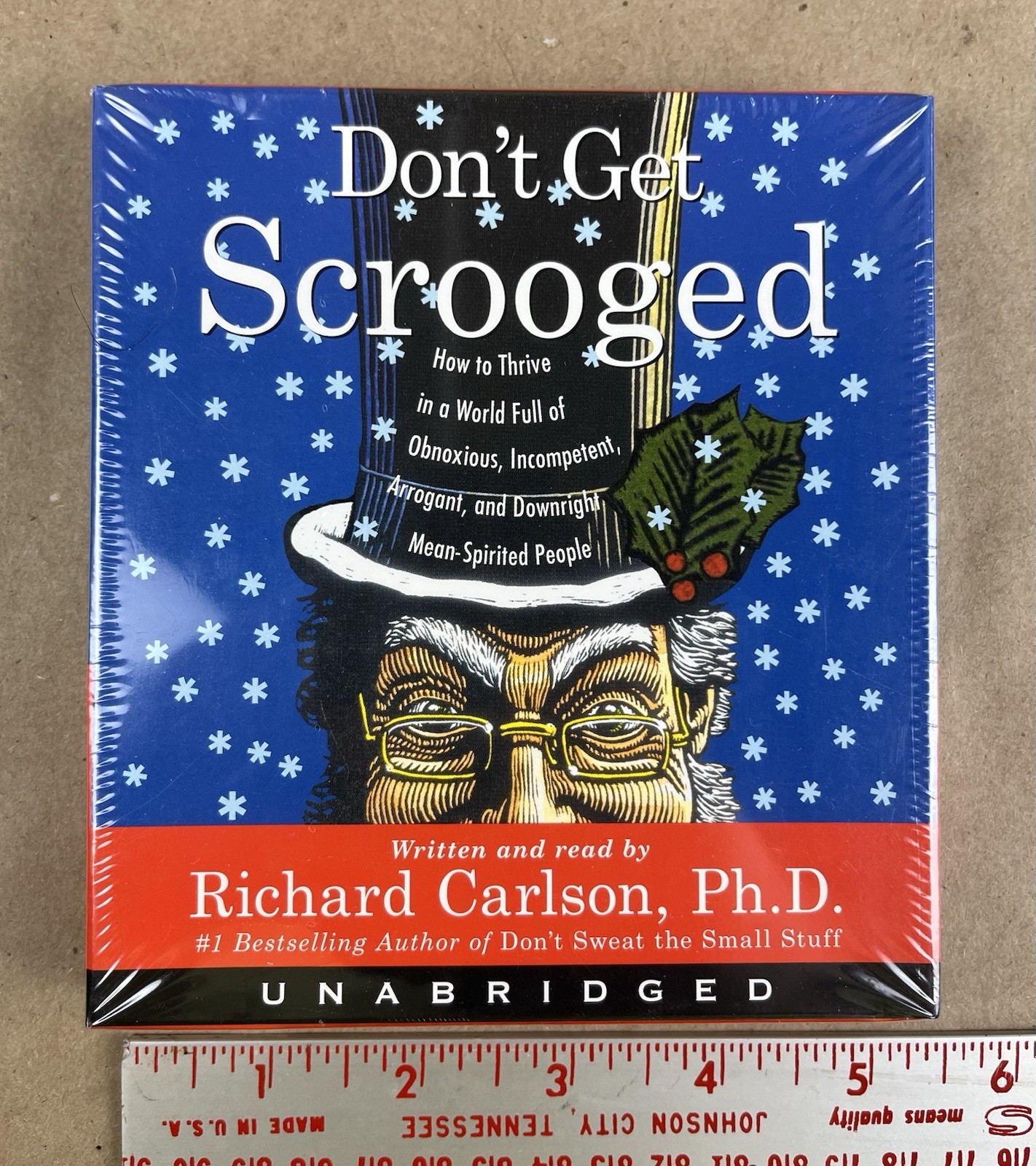 Don’t Get Scrooged, Richard Carlson, Audiobook Unabridged Sealed Brand New
