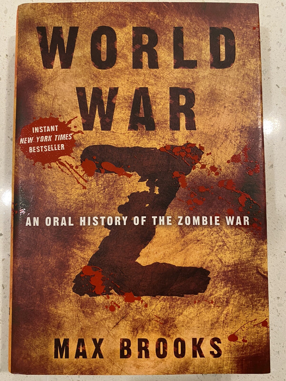 SIGNED!!! World War Z by Max Brooks (2006, Hardcover) 11th Print Inscribed