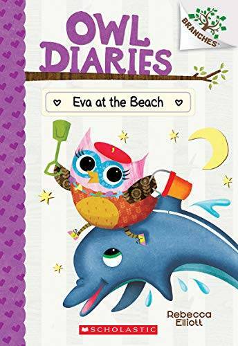 Eva at the Beach: Branches Book (Owl Diaries #14) (14) – Paperback – VERY GOOD