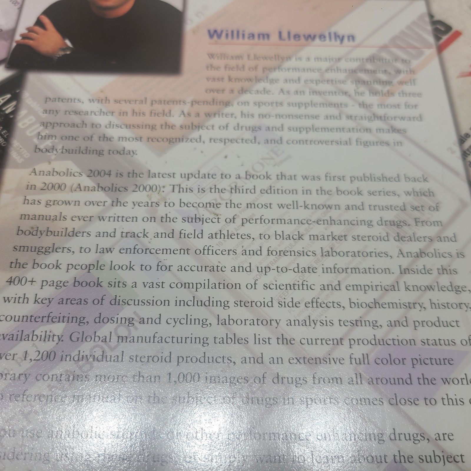 Anabolics 2004 William LLewellyn Steroid Reference Manual
