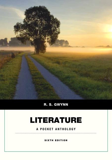 Literature: A Pocket Anthology – paperback Gwynn, R.