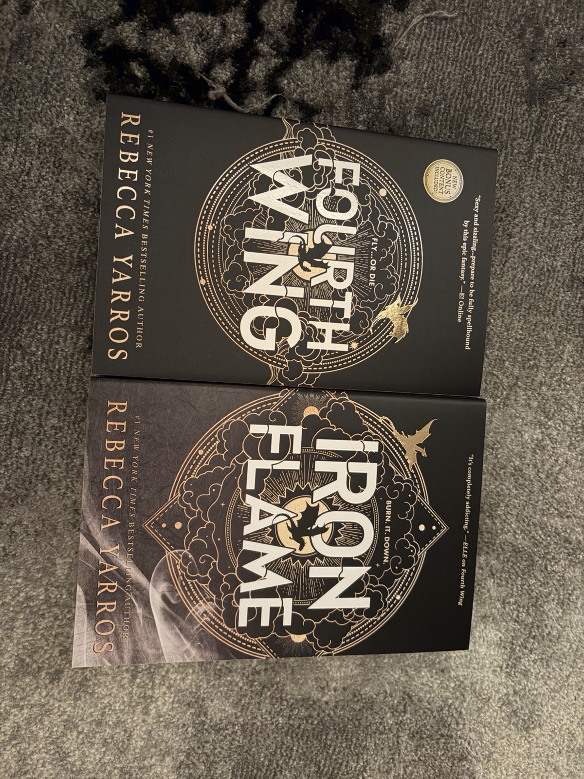 Rebecca Yarros Empyrean Fourth Wing / Iron Flame