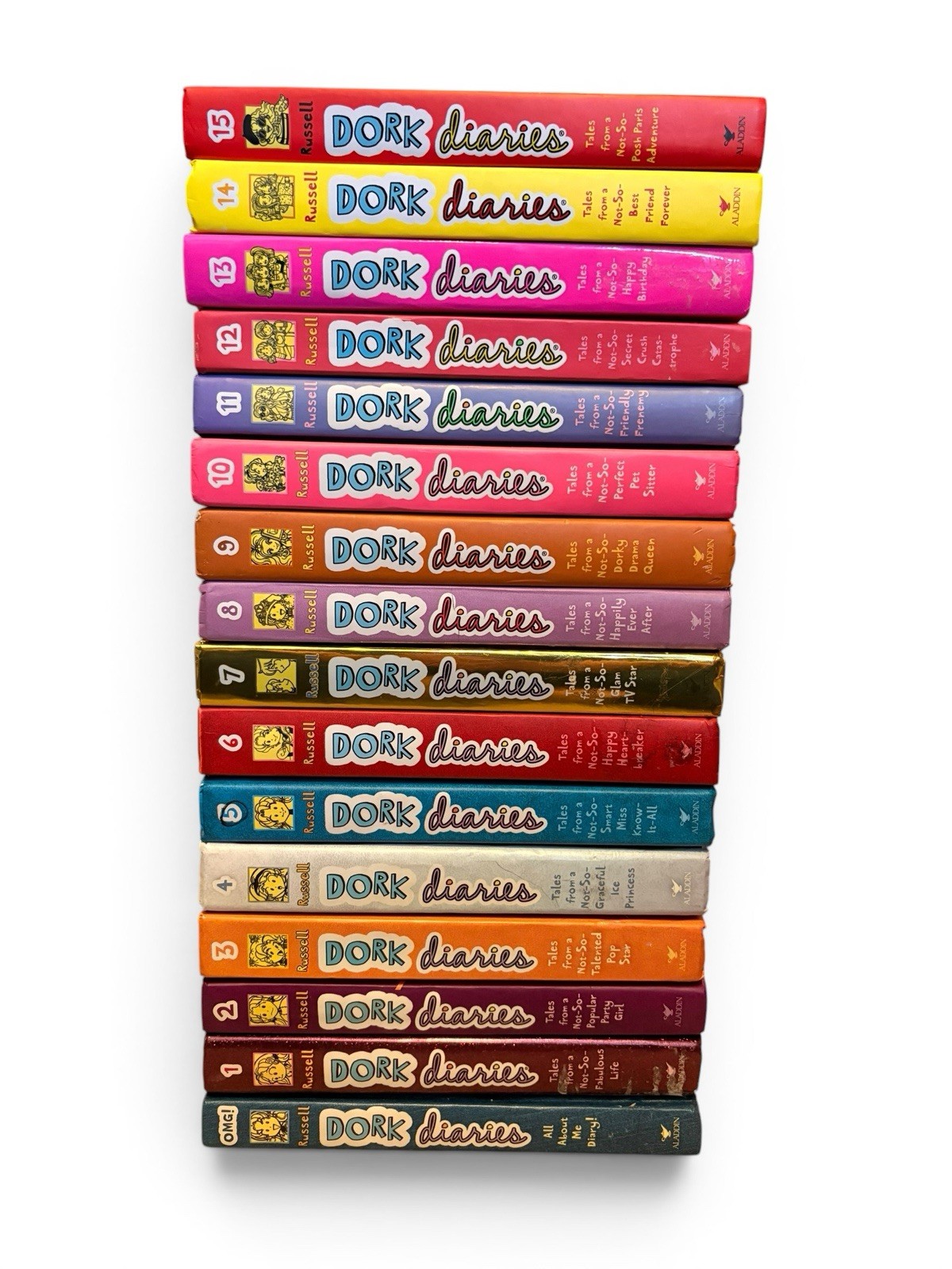 Dork Diaries 16 Hardcover Book Set Russell Ages 9-12 Summer Chapter Reading