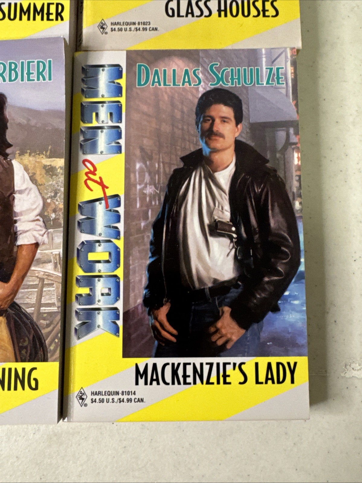 Men At work Series Paperback Romance Lot Of 6