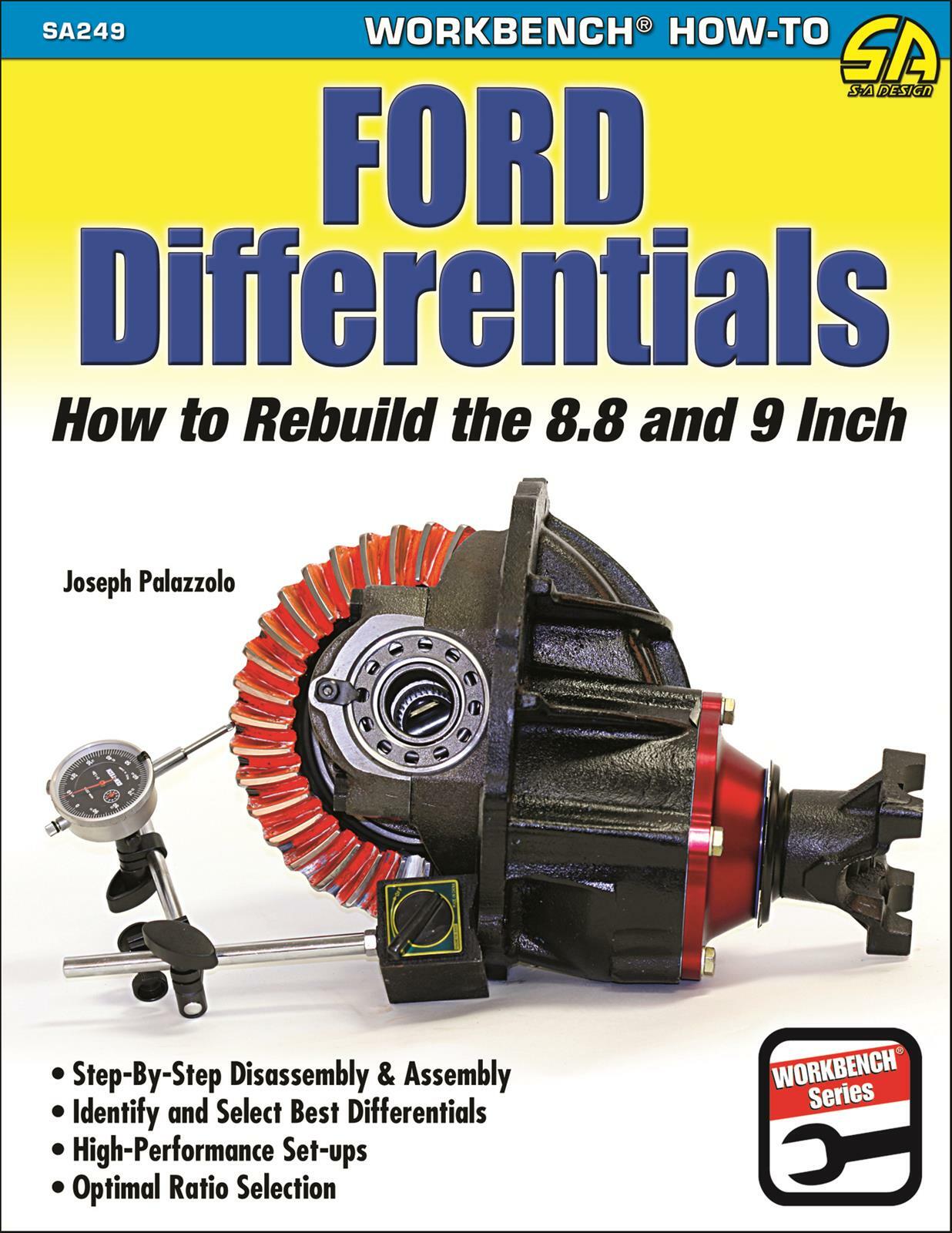 SA249 How To Rebuild Ford Differentials 8.8 & 9″ Stock Or Performance Rear Book