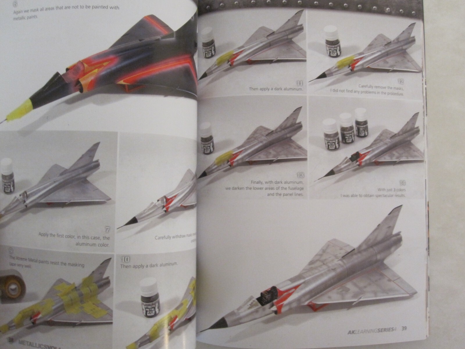 AK Interactive Book – AK Learning 4 Metallics Vol 1 – 84 pages, color throughout