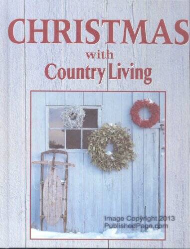 Christmas With Country Living 1997 – Hardcover By Oxmoor House – GOOD
