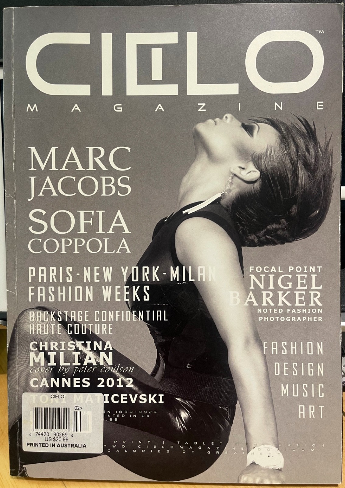 Cielo Magazine Cannes 2012 Christina Milian Cover Marc Jacobs Sofia Coppola