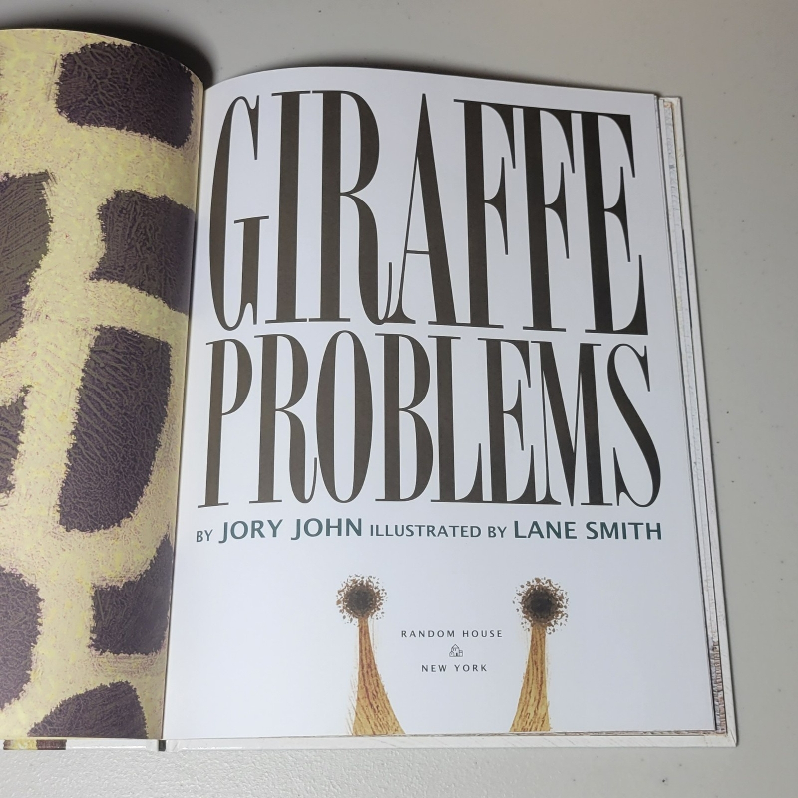 2018 Kohl’s Cares Giraffe Problems Book by Jory John Illustrated by Lane Smith