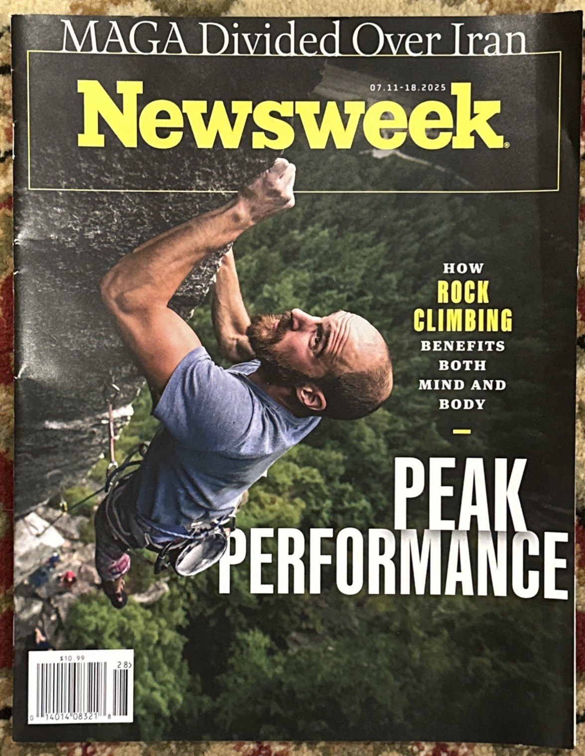 NEWSWEEK MAGAZINE July 11 Th – 18 Th 2025 Peak Performance